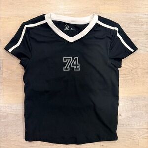 Gilly Hicks Athletic tee with built in support